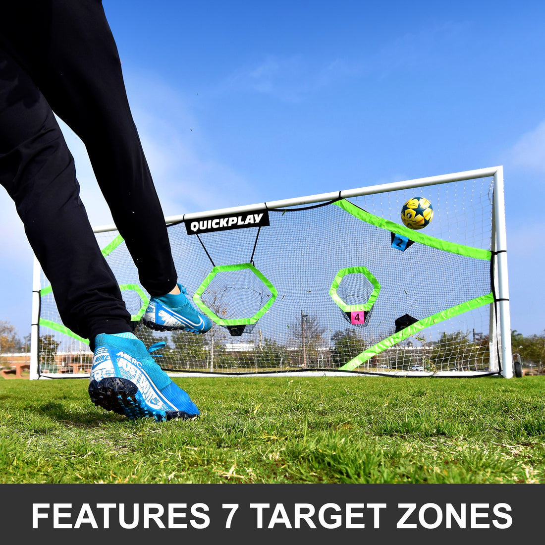 TARGET Net Pro for soccer goals 24x8' (excl. goal)