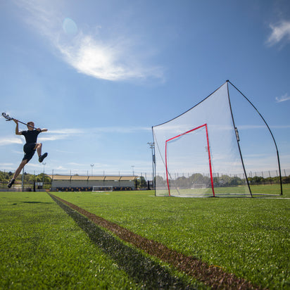 MEGA NET XL Multi Sport Backstop Net 32x9' - QUICKPLAY - Pro ship40 Soccer Soccer Coach Soccer Training