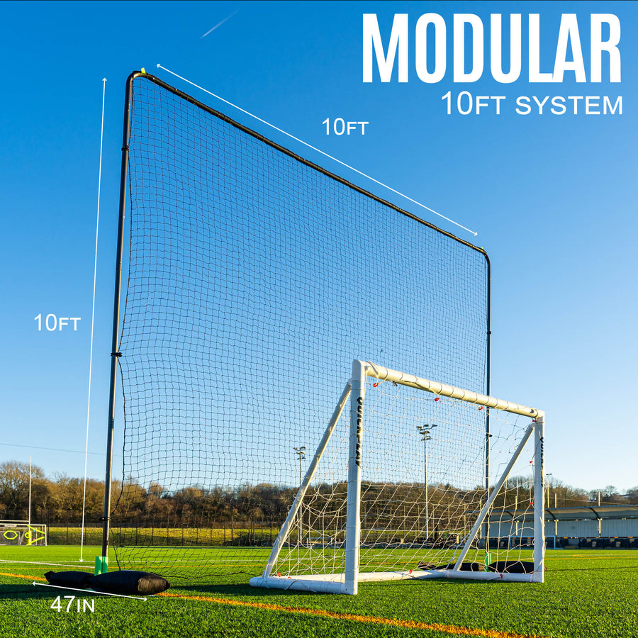 Barrier Net System Freestanding (Multiple Sizes) 10'x10' QUICKPLAY