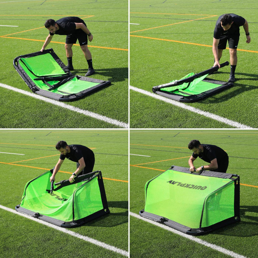 PRO ALU Training Instant Soccer Goal 6x4'