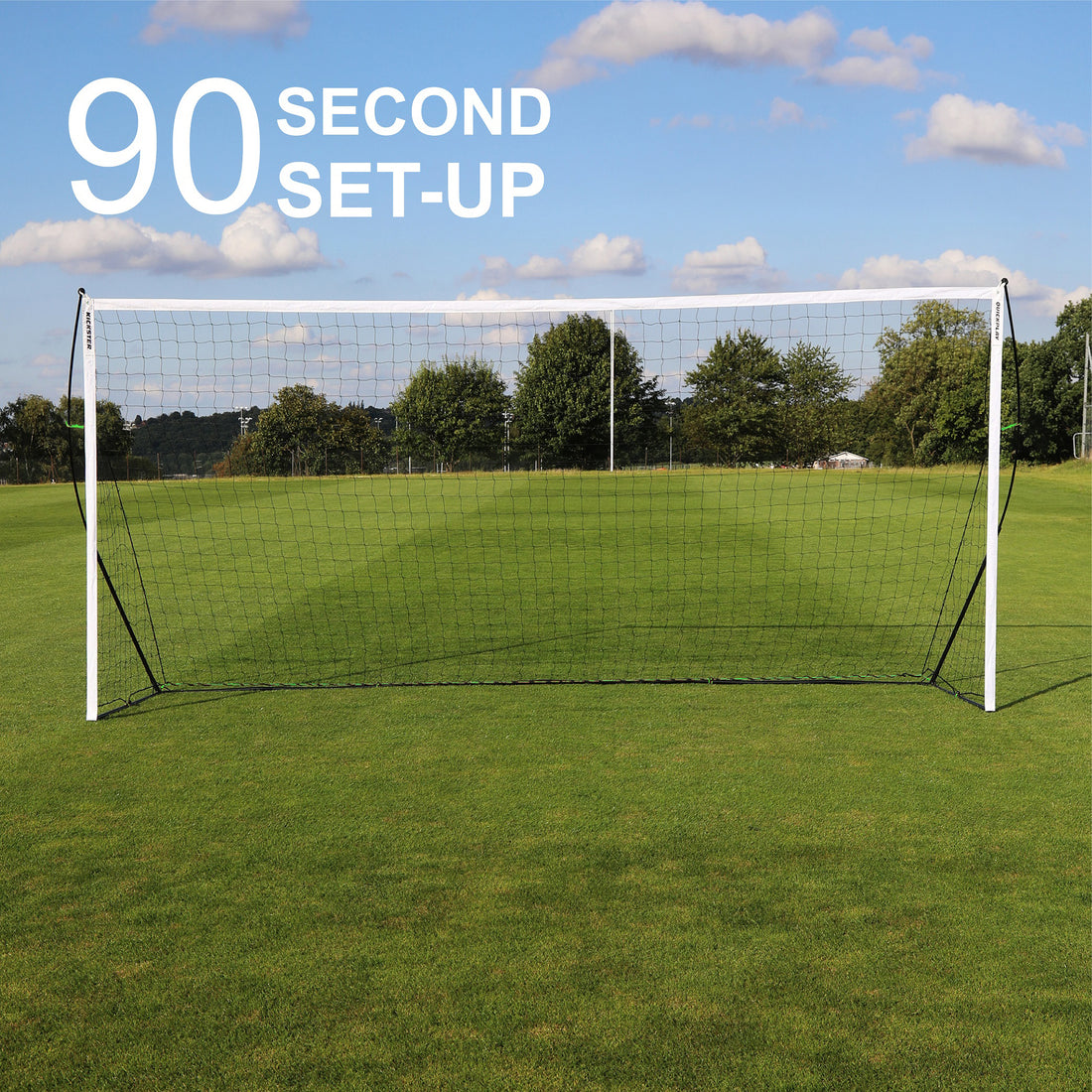 KICKSTER Portable Soccer Goal 18.5x6.5'