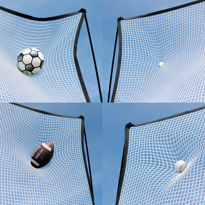 MEGA NET XL Multi Sport Backstop Net 32x9' - QUICKPLAY - Pro ship40 Soccer Soccer Coach Soccer Training