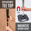 Baseball Batting Tee - Pro Grade Hitting Tee - QUICKPLAY - baseball Baseball Coach Baseball Teams Baseball Training instructions ship15