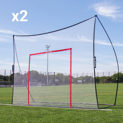 MEGA NET XL Multi Sport Backstop Net 32x9' - QUICKPLAY - Pro ship40 Soccer Soccer Coach Soccer Training