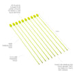 Agility Poles (set of 10) - QUICKPLAY - Astroturf Handball Training instructions Pro ship10 Soccer Soccer Coach Soccer Training Speed & Agility