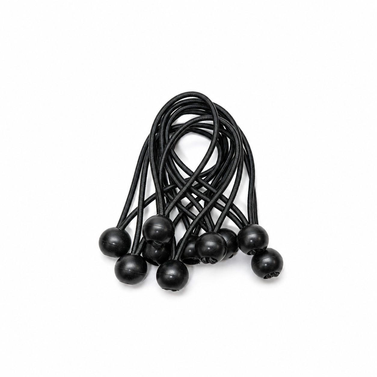Spare Part - Bungee - Black 6in - (pack of 10)