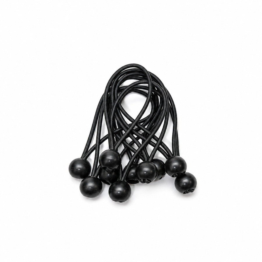 Spare Part - Bungee - Black 6in - (pack of 10)