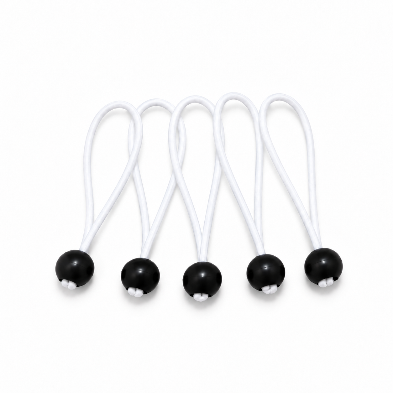 Spare Part - Bungee - White 6in - (pack of 5)