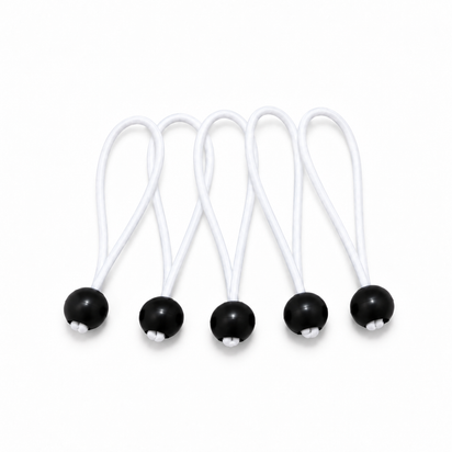 Spare Part - Bungee - White 6in - (pack of 5)