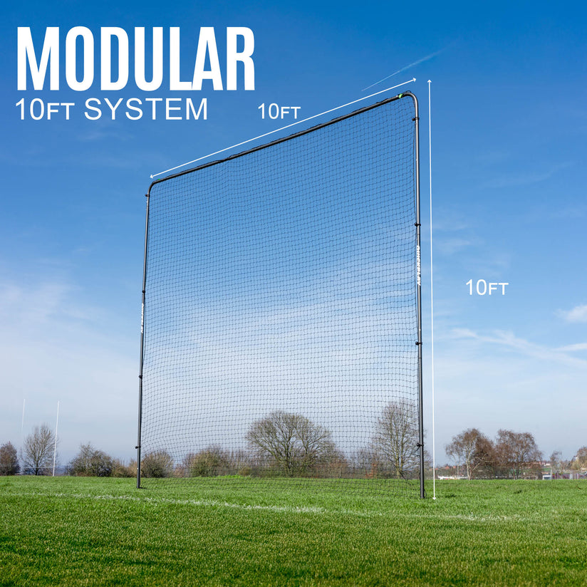 In-Ground Barrier Net System - Portable Sports Net For Grass (Multiple ...