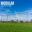 In-Ground Barrier Net System 10' (Multiple Sizes) 30'x10' - QUICKPLAY USA -