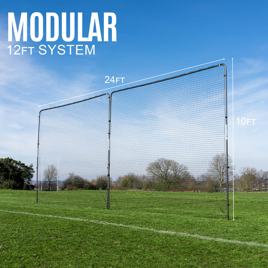 Barrier Net System In-Ground (Multiple Sizes) 24'x10' QUICKPLAY