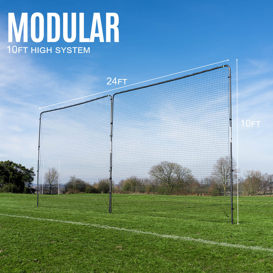 10ft Barrier Net System In-Ground (Multiple Sizes)