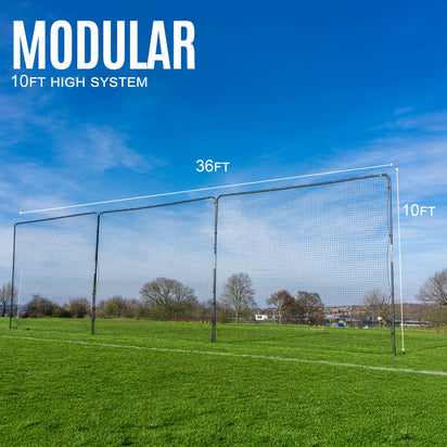 10ft Barrier Net System In-Ground (Multiple Sizes)