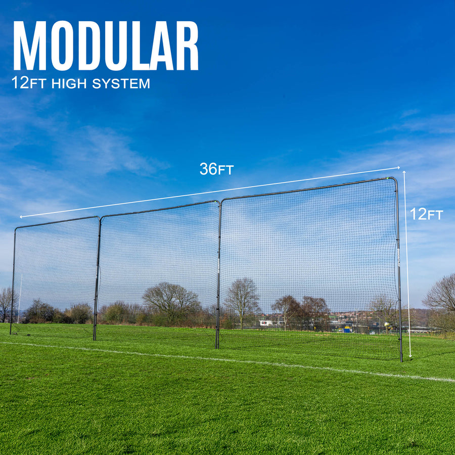 12ft Barrier Net System In-Ground (Multiple Sizes)