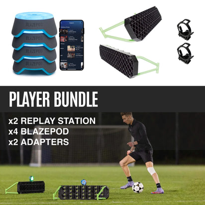 REPLAY Station x BlazePod - Player Bundle - QUICKPLAY - blazepod flowbackinstock low-stock Pro replay station smart rebounder TS Nike