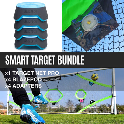 TARGET NET x BlazePod - Reaction Target Bundle - QUICKPLAY - Astroturf blazepod Pro Soccer Soccer Target Soccer Teams Soccer Training