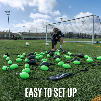 Goalkeeper Ball Deflection Floor Grid