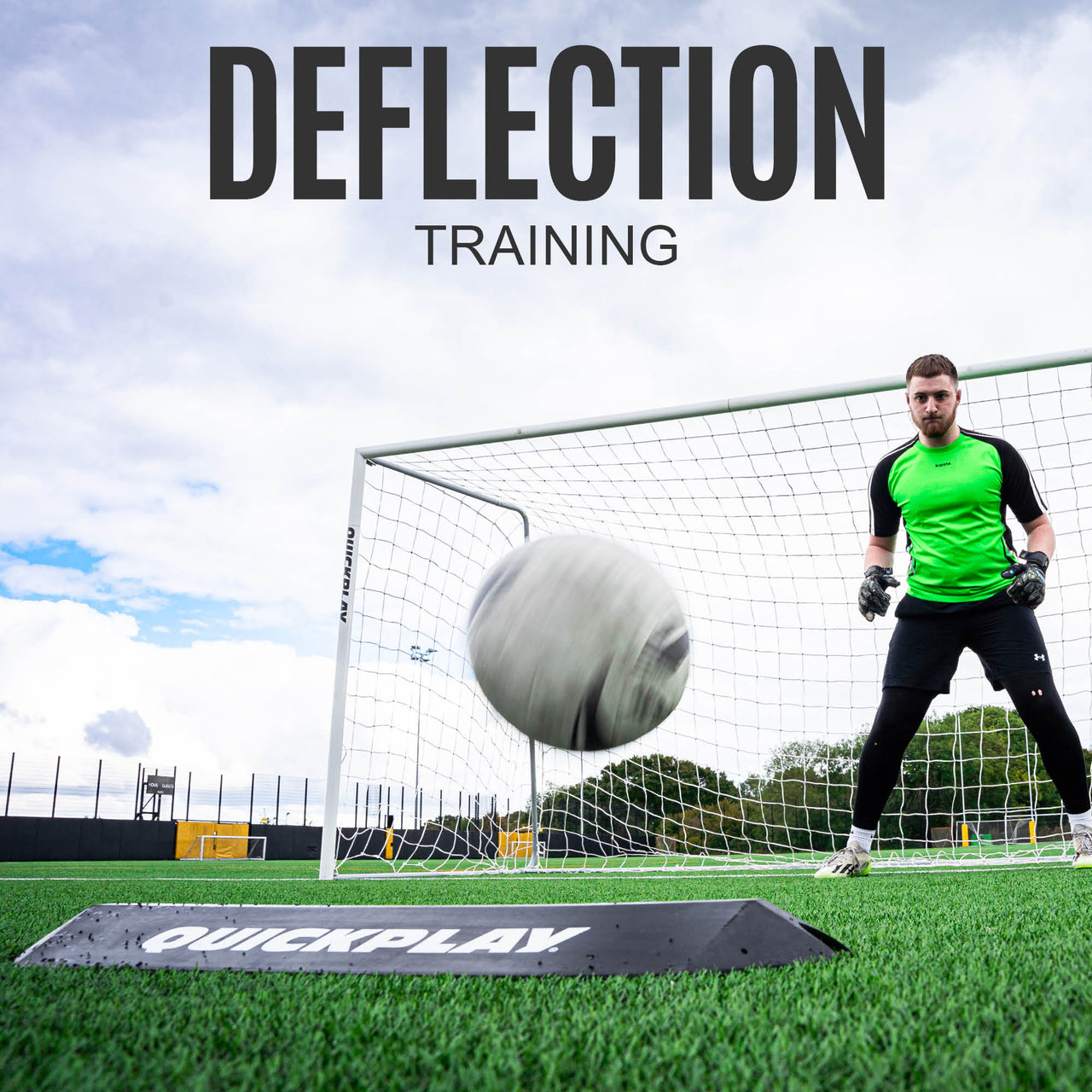 Goalkeeper Deflection Ramp