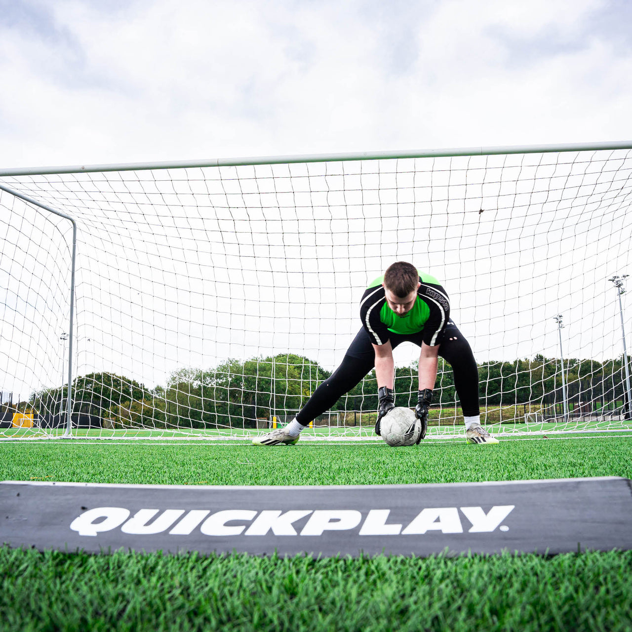 Goalkeeper Deflection Ramp