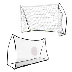 KICKSTER 2 in 1 Soccer Goal / Soccer Rebounder 8x5'