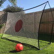 KICKSTER 2-in-1 Soccer Goal / Soccer Rebounder 8x5' - QUICKPLAY - Backyard instructions Rebound Wall rebounder ship15 Soccer Soccer Goal Soccer Training