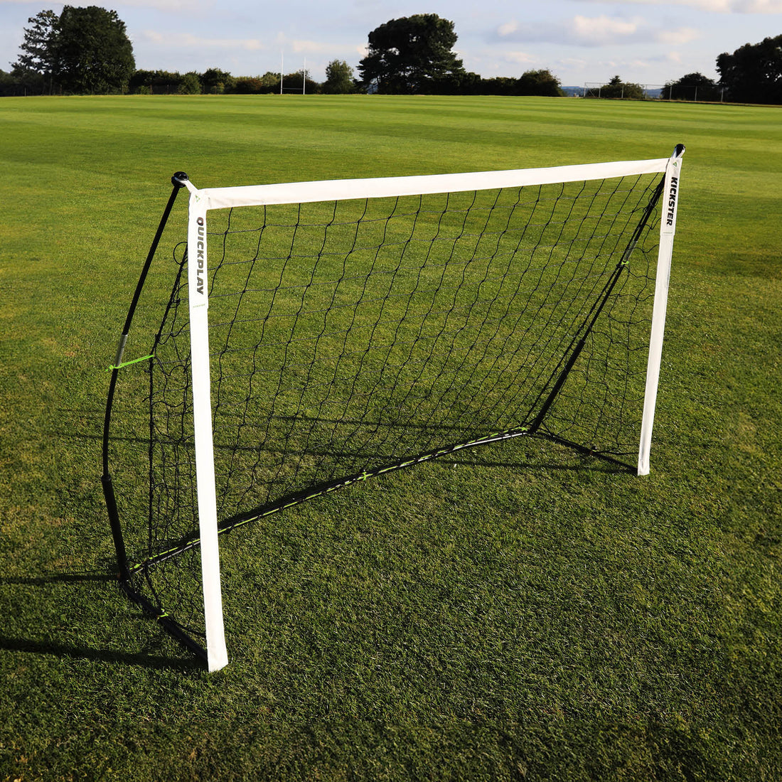 KICKSTER 2 in 1 Soccer Goal / Soccer Rebounder 8x5' - QUICKPLAY - Backyard instructions Rebound Wall rebounder ship15 Soccer Soccer Goal Soccer Training