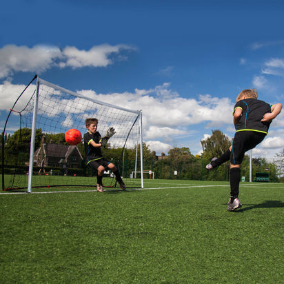 KICKSTER 2 in 1 Soccer Goal / Soccer Rebounder 8x5' - QUICKPLAY - Backyard instructions Rebound Wall rebounder ship15 Soccer Soccer Goal Soccer Training