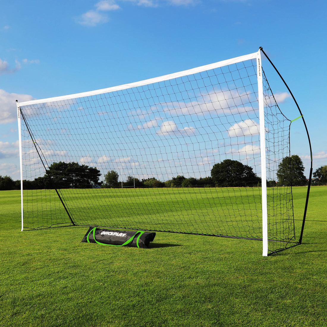 KICKSTER Portable Soccer Goal 18.5x6.5' - QUICKPLAY - Backyard backyard goal instructions portable ship15 Soccer