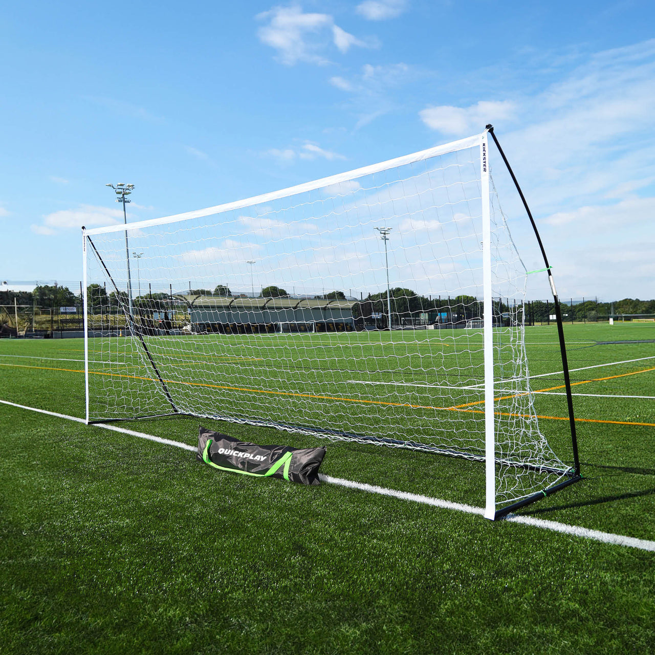 WS - KICKSTER Elite Portable Soccer Goal 16x7' (warehouse second) QUICKPLAY