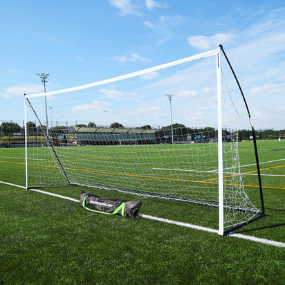 KICKSTER Elite Portable Soccer Goal 18.5x6.5' - QUICKPLAY - Astroturf has-spares indoor instructions portable Pro ship20 Soccer Soccer Coach Soccer Teams