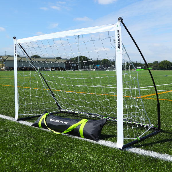 In Stock - QUICKPLAY Kickster Elite Portable Soccer Goal | Integrated