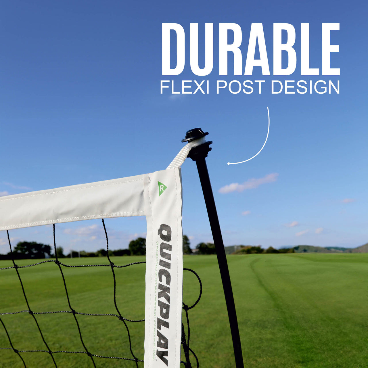 KICKSTER Portable Soccer Goal 8x5' QUICKPLAY