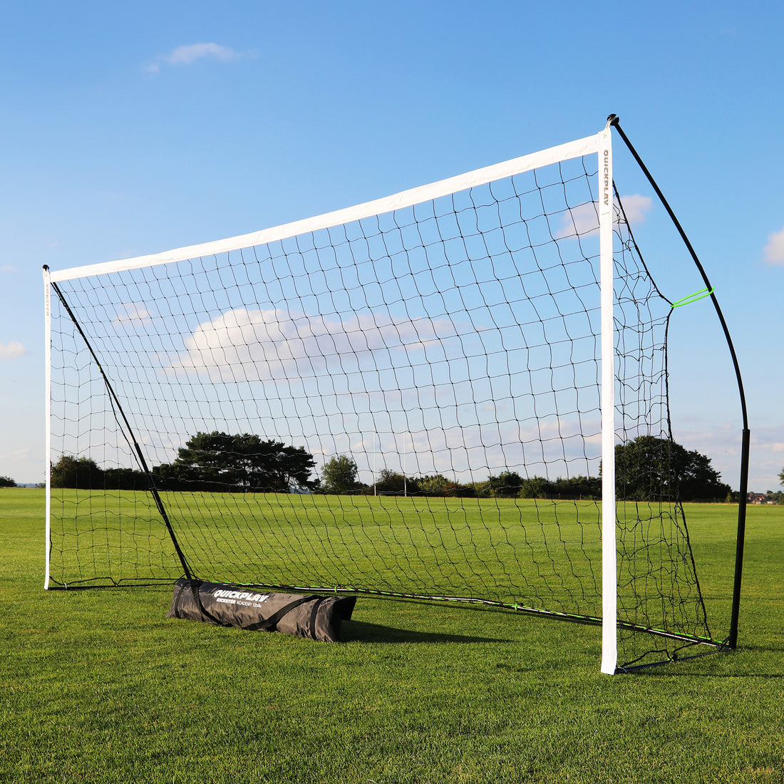 KICKSTER Portable Soccer Goal 12x6' - QUICKPLAY - Backyard backyard goal instructions portable ship15 Soccer