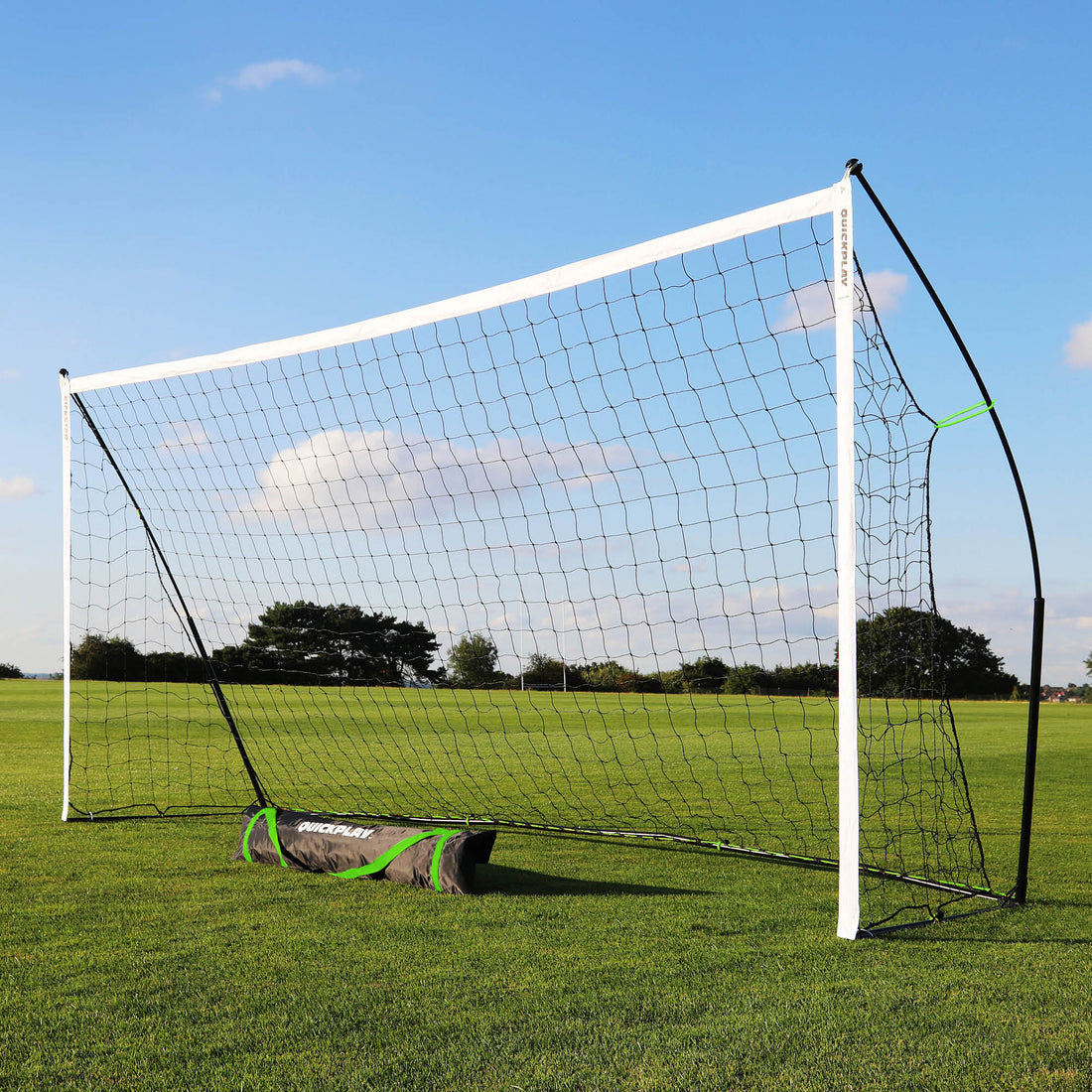 KICKSTER Portable Soccer Goal 12x6' - QUICKPLAY - Backyard backyard goal instructions portable ship15 Soccer