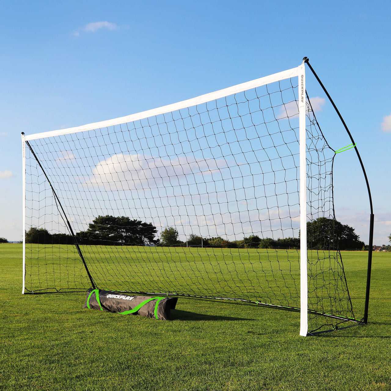 KICKSTER Portable Soccer Goal 12x6' QUICKPLAY