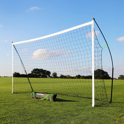 KICKSTER Portable Futsal Goal 9.8x6.5' - QUICKPLAY - Backyard backyard goal has-spares instructions portable ship20 Soccer