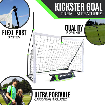KICKSTER Portable Futsal Goal 9.8x6.5'