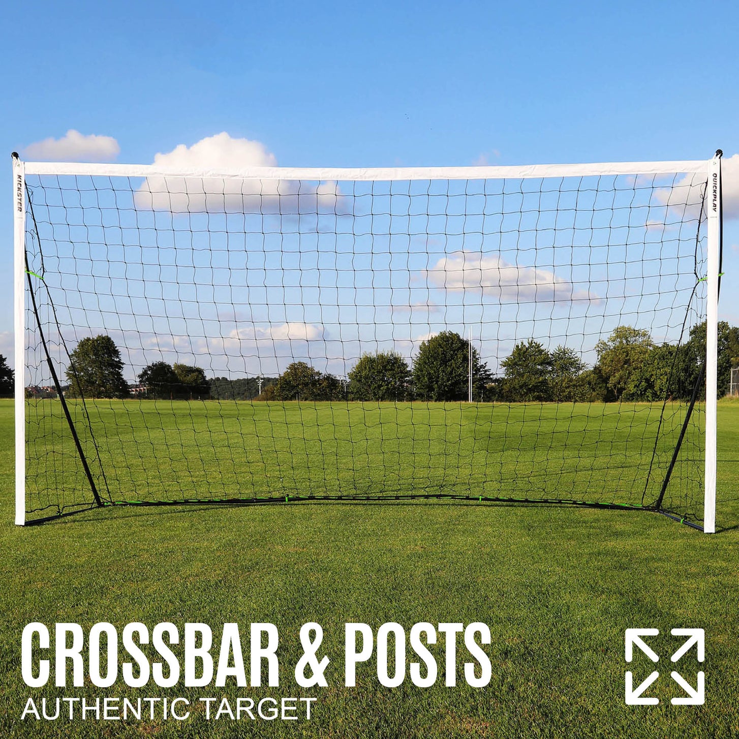 KICKSTER Portable Soccer Goal 18.5x6.5'