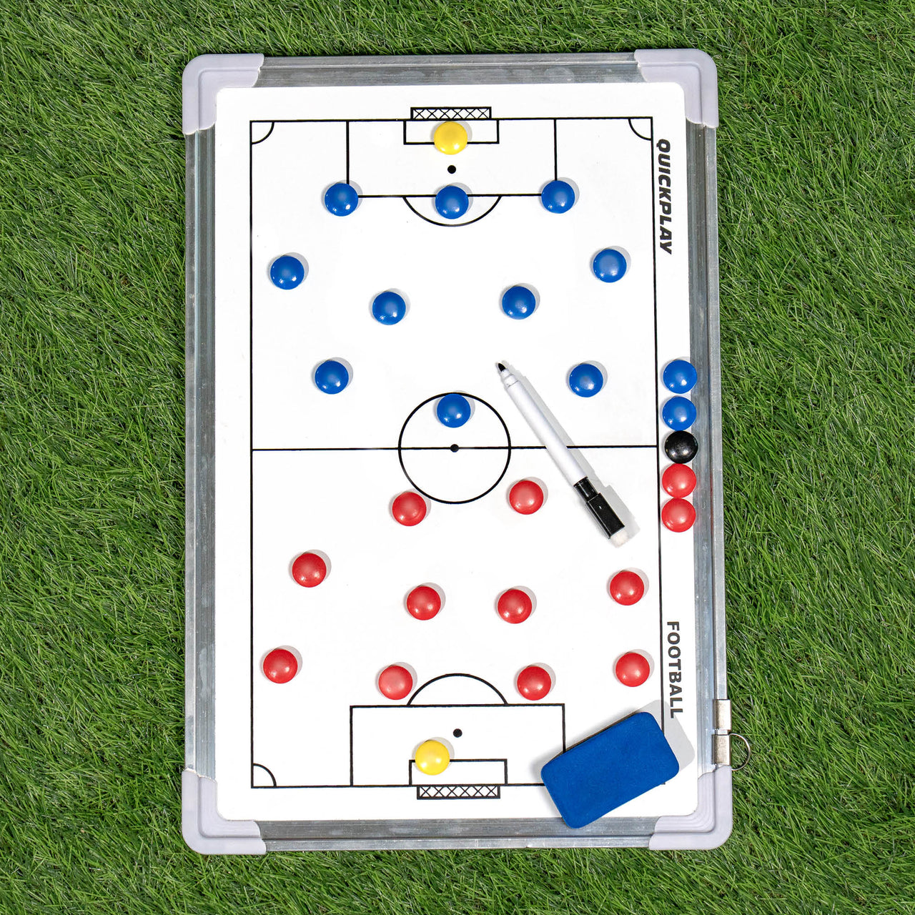 Soccer Coaching Magnetic Whiteboard - Double Sided