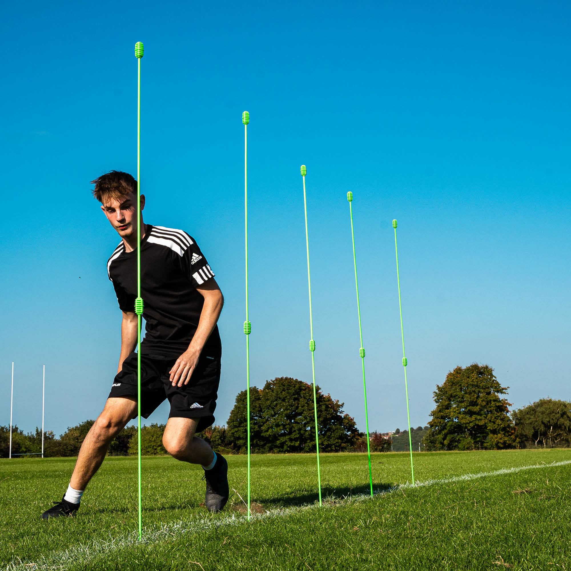 Agility Sports Poles (set of 10) | Speed Training