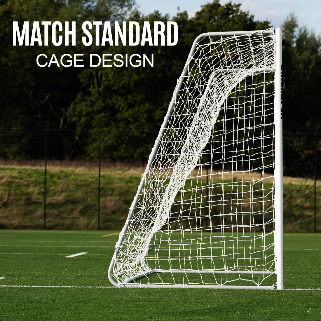 PRO ALU Match Soccer Goal 12x6' - QUICKPLAY - Aluminum Goals Astroturf Folding Goals indoor instructions Pro ship60 Soccer Soccer Coach Soccer Teams