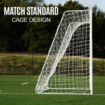 PRO ALU Match Soccer Goal 12x6' - QUICKPLAY - Aluminum Goals Astroturf Folding Goals has-spares indoor instructions low-stock Pro ship60 Soccer Soccer Coach Soccer Teams