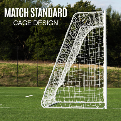 PRO ALU Match Soccer Goal 16x7' - QUICKPLAY - Aluminum Goals Astroturf Folding Goals has-spares indoor instructions Pro ship70 Soccer Soccer Coach Soccer Teams