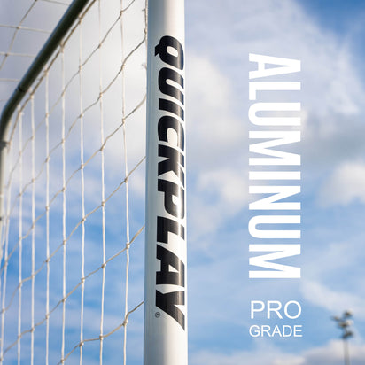 PRO ALU Match Soccer Goal 21x7' - QUICKPLAY - Aluminum Goals Astroturf Folding Goals has-spares indoor instructions Pro ship100 Soccer Soccer Coach Soccer Teams