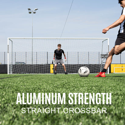 PRO ALU Match Soccer Goal 21x7' - QUICKPLAY - Aluminum Goals Astroturf Folding Goals has-spares indoor instructions Pro ship100 Soccer Soccer Coach Soccer Teams