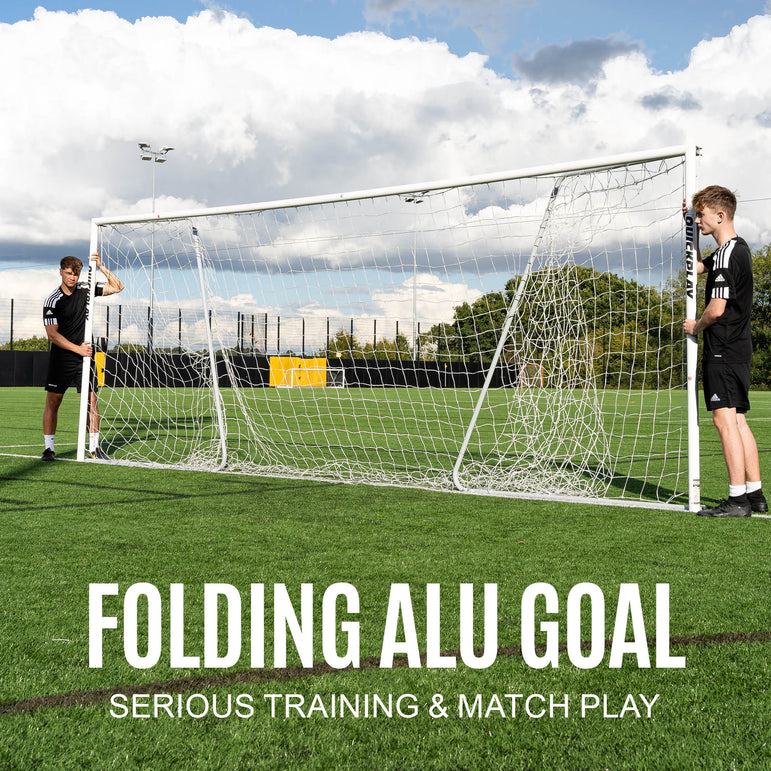 PRO ALU Match Soccer Goal 24x8' QUICKPLAY