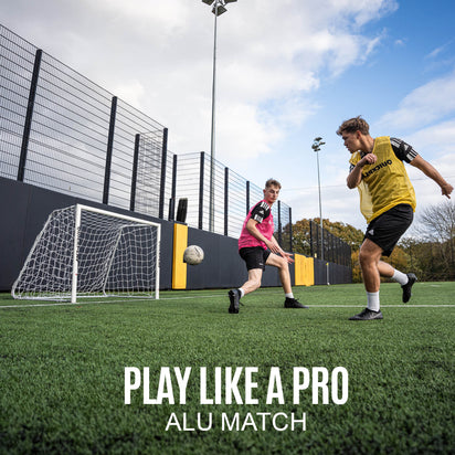 PRO ALU Match Soccer Goal 6x4' - QUICKPLAY - Aluminum Goals Astroturf Folding Goals has-spares indoor instructions Pro ship60 Soccer Soccer Coach Soccer Teams