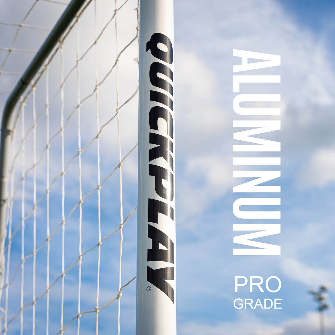 PRO ALU Match Soccer Goal 6x4' - QUICKPLAY - Aluminum Goals Astroturf Folding Goals indoor instructions Pro ship60 Soccer Soccer Coach Soccer Teams