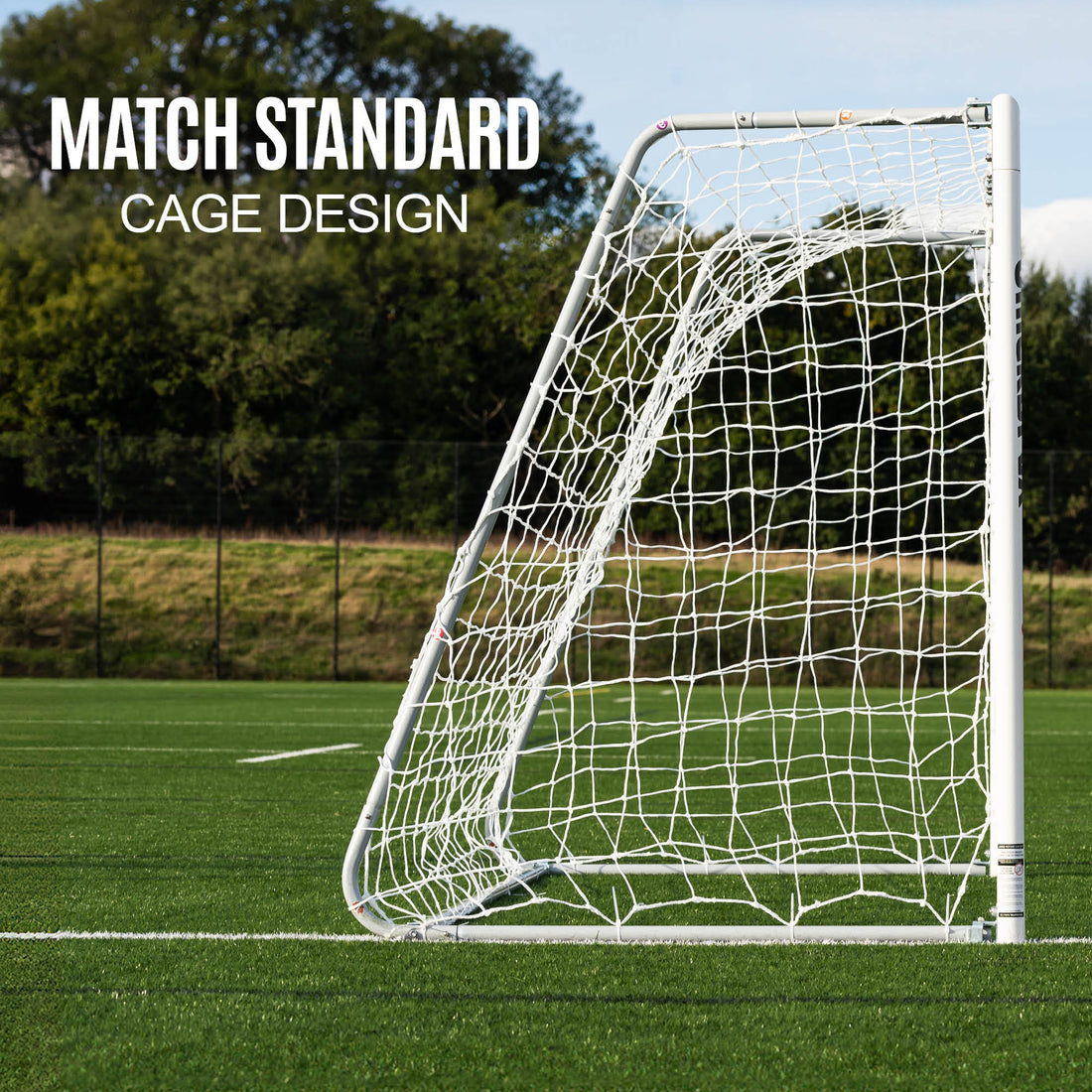 PRO ALU Match Soccer Goal 6x4' - QUICKPLAY - Aluminum Goals Astroturf Folding Goals indoor instructions Pro ship60 Soccer Soccer Coach Soccer Teams